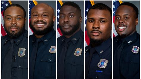 The five former <b>police officers</b> accused in the death of Tyre Nichols, a 29-year-old Black man pulled from his car during a traffic stop last month and then brutally beaten. . Cops in memphis